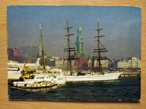Postcard Hamburg Hafen