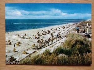 Postcard Nordseeheilbad Hornum Sylt
