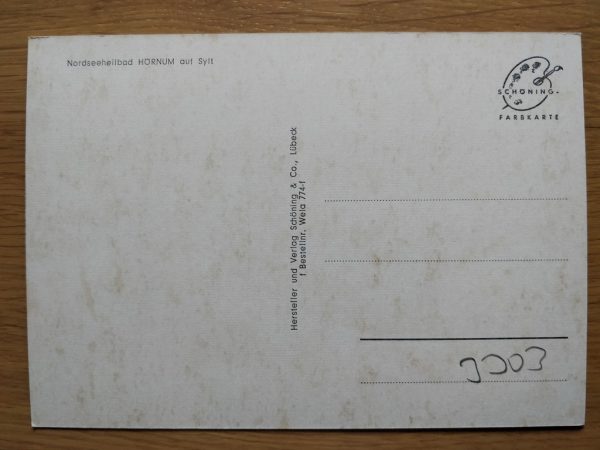 Postcard Nordseeheilbad Hornum Sylt - Image 2