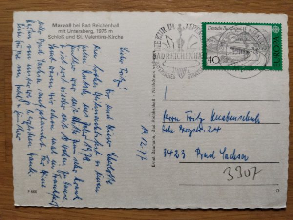 Postcard Marzoll bei Bad Reichenhall - Image 2