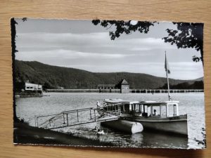 Postcard Edertalsperre Eder