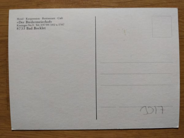 Postcard Biedermeierhof Bad Bocklet - Image 2