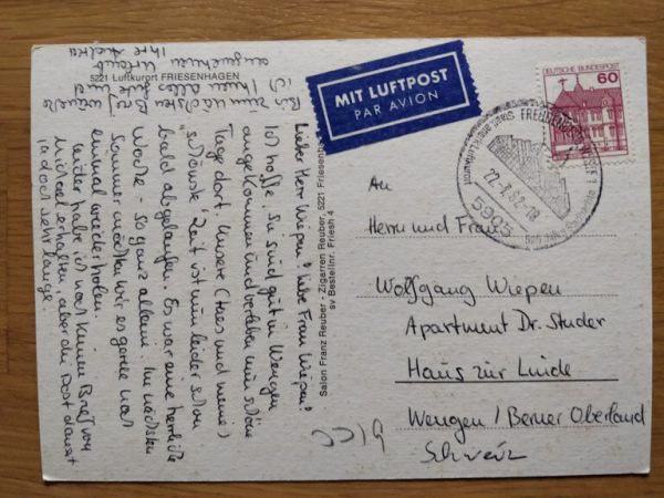 Postcard Luftkurort Friesenhagen - Image 2