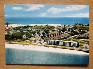 Postcard Nordseebad Hornum auf Sylt