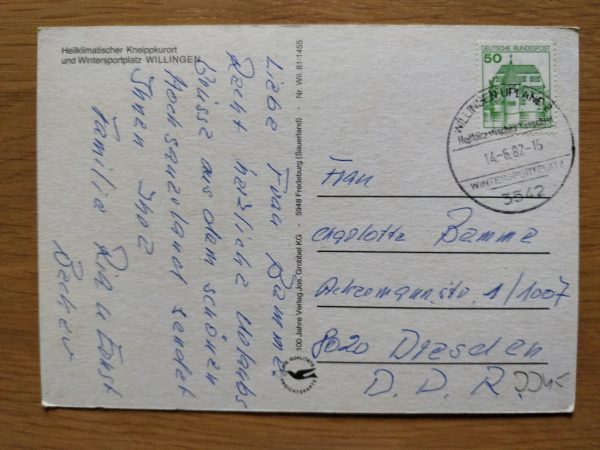 Postcard Wintersportplatz Willingen - Image 2