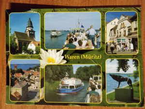 Postcard Waren Muritz