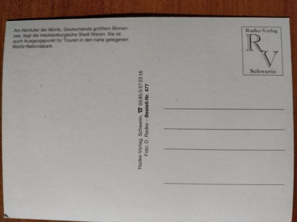 Postcard Waren Muritz - Image 2