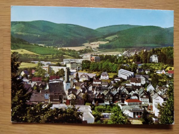 Postcard Luftkurort Laasphe