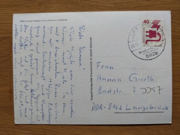 Postcard Luftkurort Laasphe - Image 2