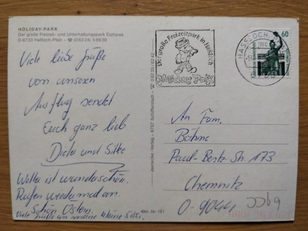 Postcard Hassloch Pfalz - Image 2