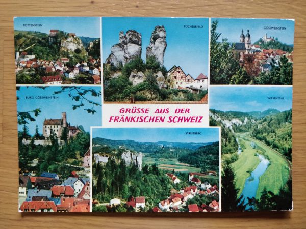 Postcard Frankischer Schweiz