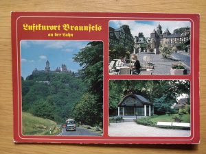 Postcard Braunfels Lahn