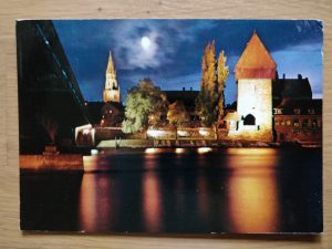 Postcard Konstanz Abenstimming