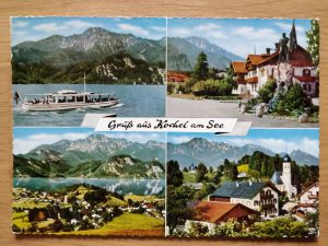 Postcard Gruss aus Kochel am See