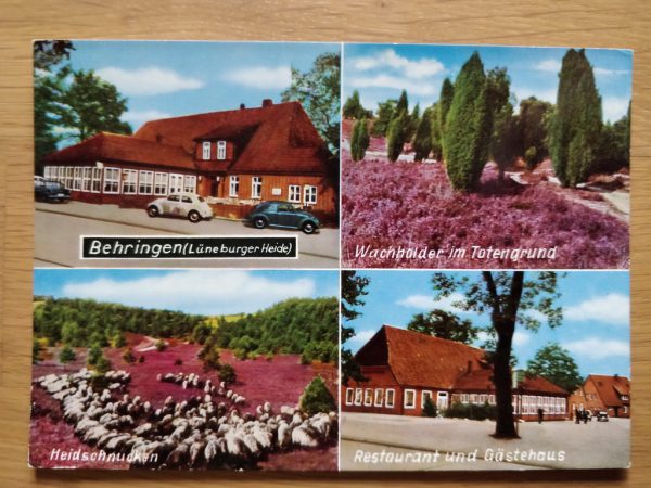 Postcard Behringen Luneburger Heide