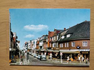 Postcard Westerland auf Sylt Friedrichstrasse