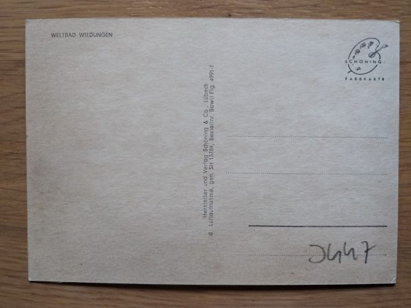 Postcard Weltbad Wildungen - Image 2