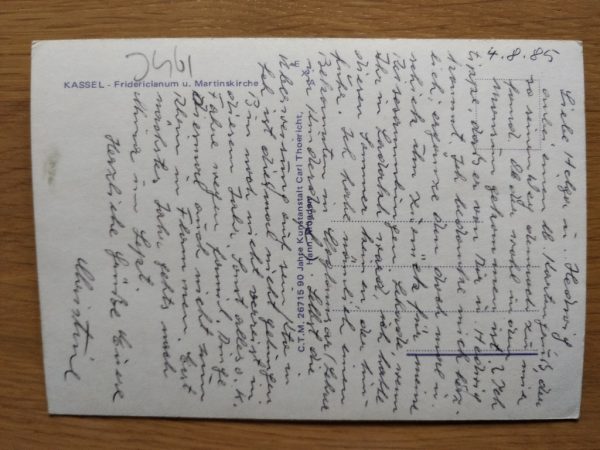 Postcard Kassel Martinskirche - Image 2