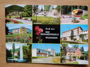 Postcard Bad Reinhardsquelle Wildungen
