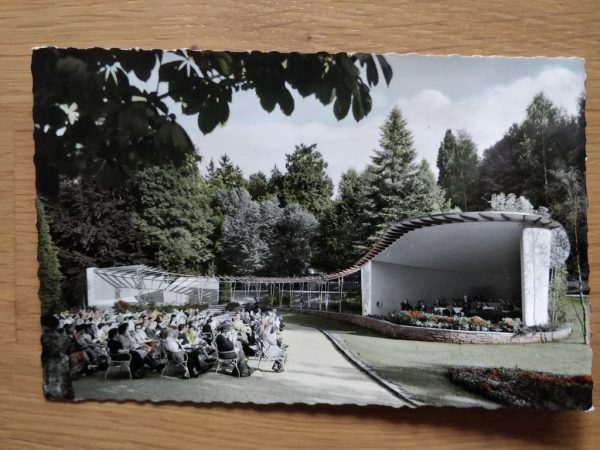 Postcard Bad Wildungen Konzertpavillon