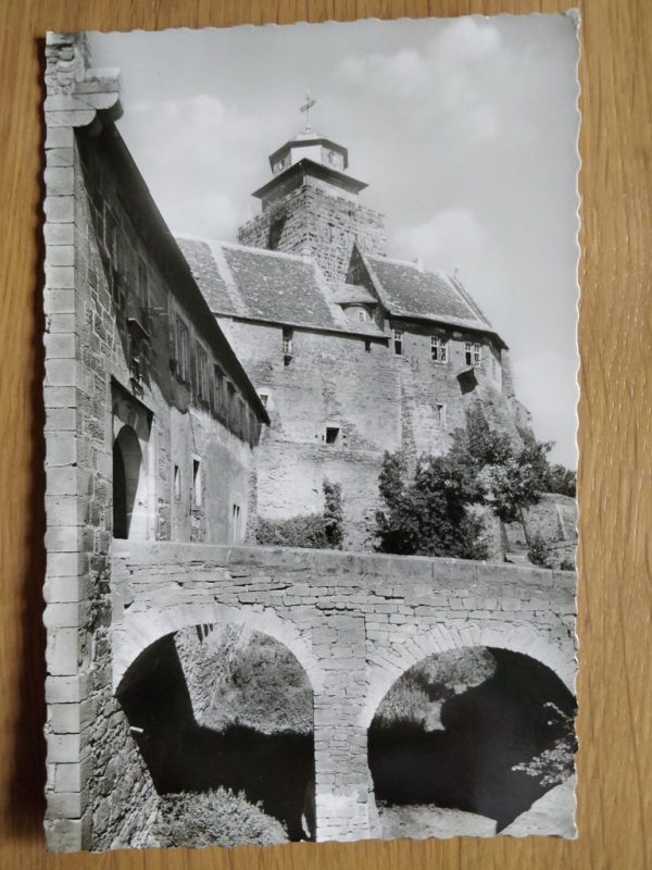 Postcard Burg Breuberg Neustadt