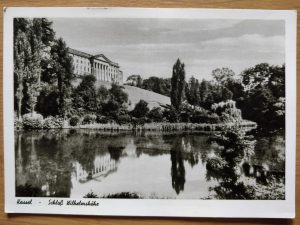 Postcard Kassel Schloss Wilhelmshohe