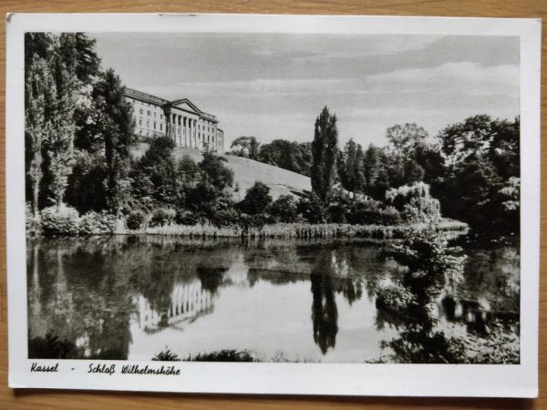 Postcard Kassel Schloss Wilhelmshohe