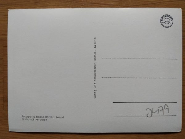Postcard Kassel Schloss Wilhelmshohe - Image 2