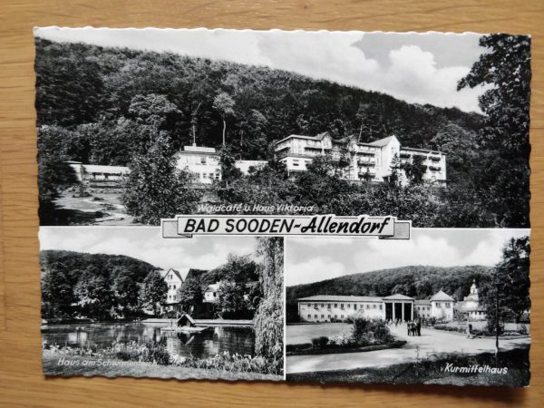 Postcard Bad Soolen Allendorf