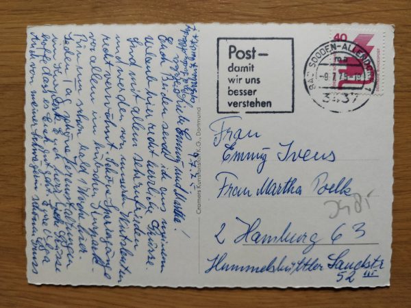 Postcard Bad Soolen Allendorf - Image 2