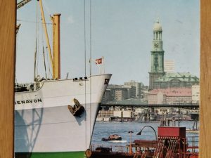 Postcard Hamburg Hafen
