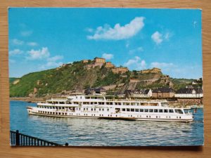 Postcard Koblenz Feste Ehrenbreinstein