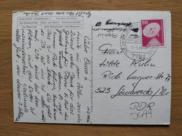 Postcard Untersee und Rhein - Image 2