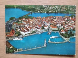 Postcard Lindau im Bodensee Panorama