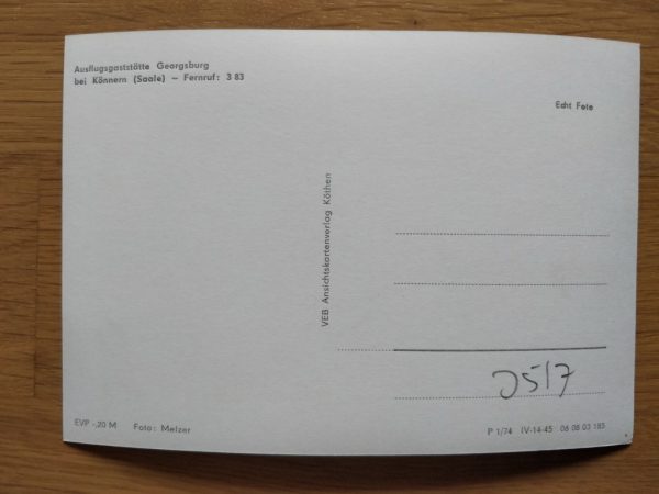 Postcard Georgsburg bei Konnern - Image 2