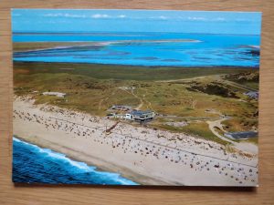 Postcard Nordseebad List Strand