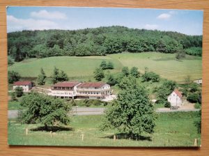 Postcard Gasthaus Zum Hohenstein Odenwald