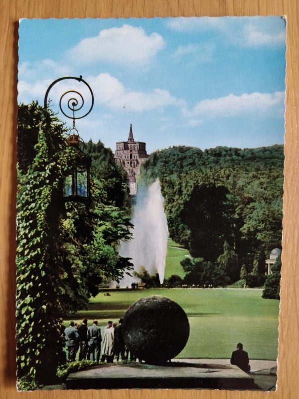 Postcard Kassel Park Herkules