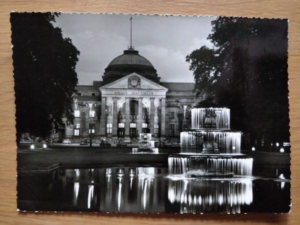 Postcard Wiesbaden Kurhaus