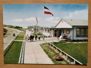 Postcard Nordseebad Hornum auf Sylt am Kurhaus