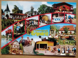 Postcard Erlebnispark Tripdrill Heilbronn