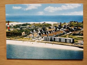 Postcard Nordseebad Hornum auf Sylt