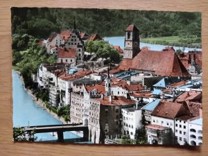 Postcard River City Church Wasserbrurg