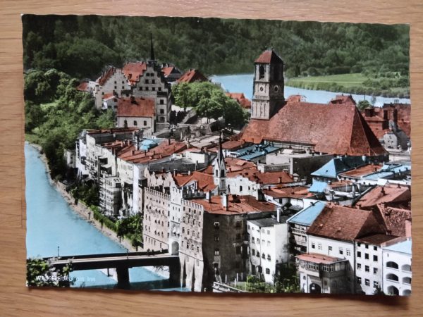 Postcard River City Church Wasserbrurg