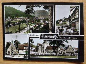 Postcard Gruss aus Herrenalb