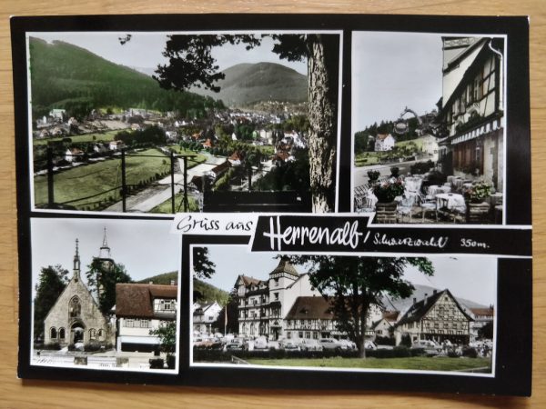 Postcard Gruss aus Herrenalb