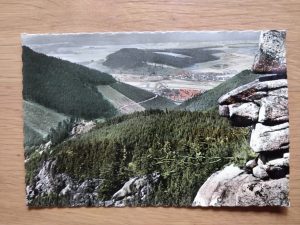 Postcard Okertal Harz Panorama