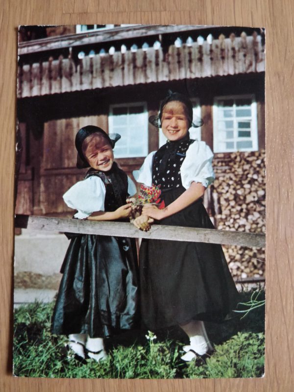 Postcard Schwarzwald Girls