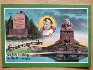 Postcard Historisches Leipzig Napoleon