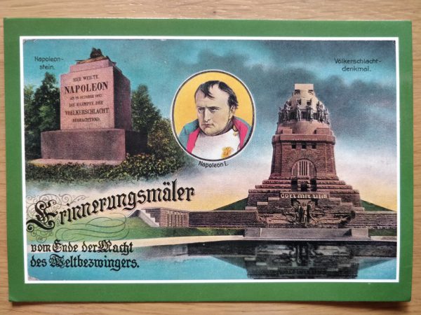 Postcard Historisches Leipzig Napoleon